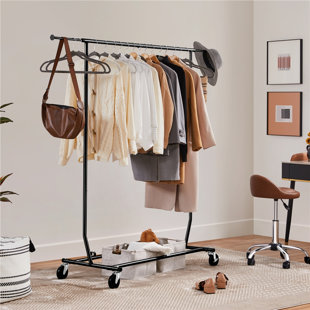 Wayfair | Rolling Clothes Racks & Garment Racks You'll Love in 2023